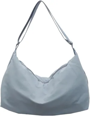 Fashion Nylon Crossbody Bag For Ladies Large Compartment Shoulder Purse Armpit Bag For Students And Commuters