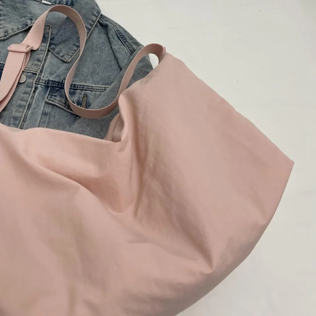 Fashion Nylon Crossbody Bag For Ladies Large Compartment Shoulder Purse Armpit Bag For Students And Commuters