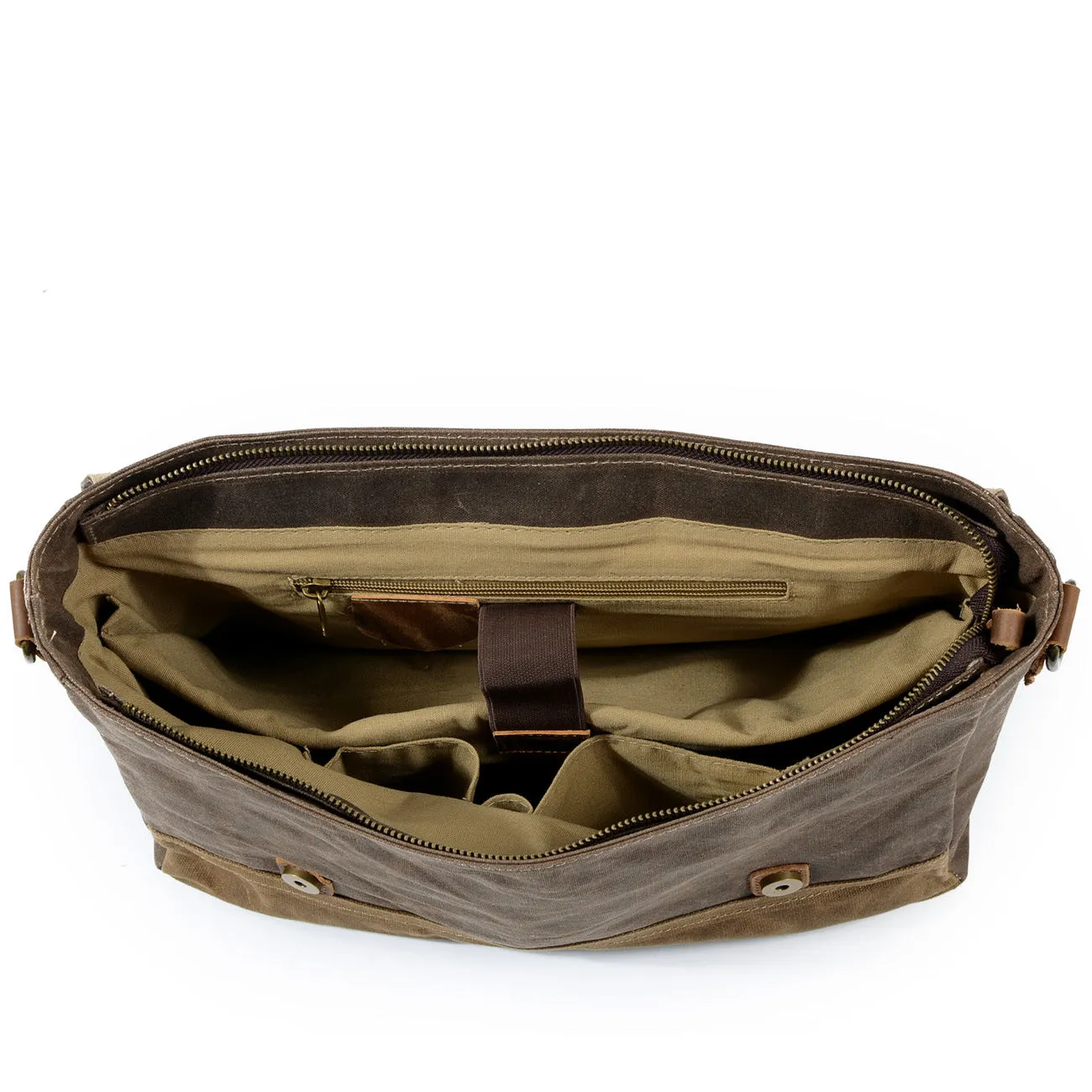 Fashionable Retro Genuine Leather Messenger Bag – Waterproof Crossbody Bag