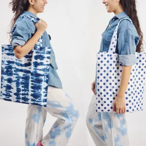 Feeling the Blues Tote Set