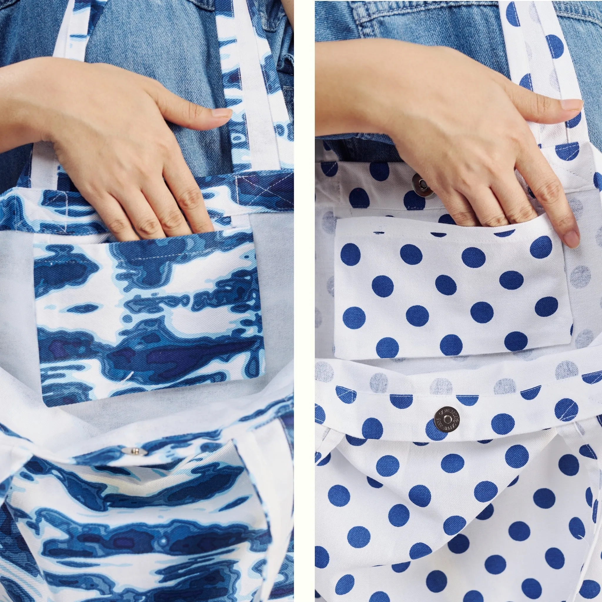 Feeling the Blues Tote Set