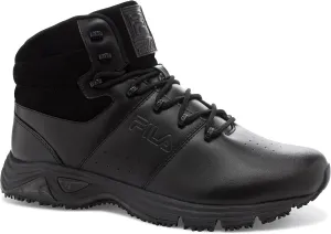 Fila Men's Memory Breach Slip-Resistant Work Athletic Sh Sr Low