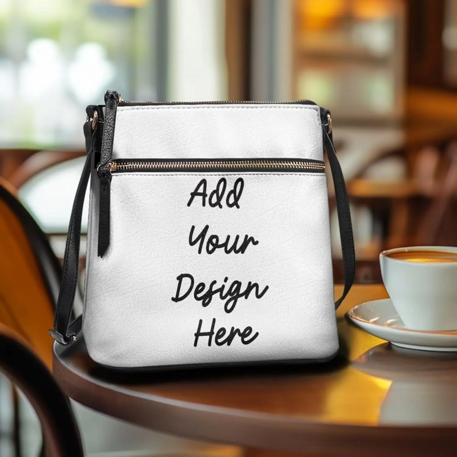 FOR U DESIGNS Crossbody Bags for Women Trendy Travel Leather Shoulder Satchel Bags with Zipper Pockets for Work