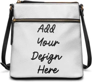 FOR U DESIGNS Crossbody Bags for Women Trendy Travel Leather Shoulder Satchel Bags with Zipper Pockets for Work