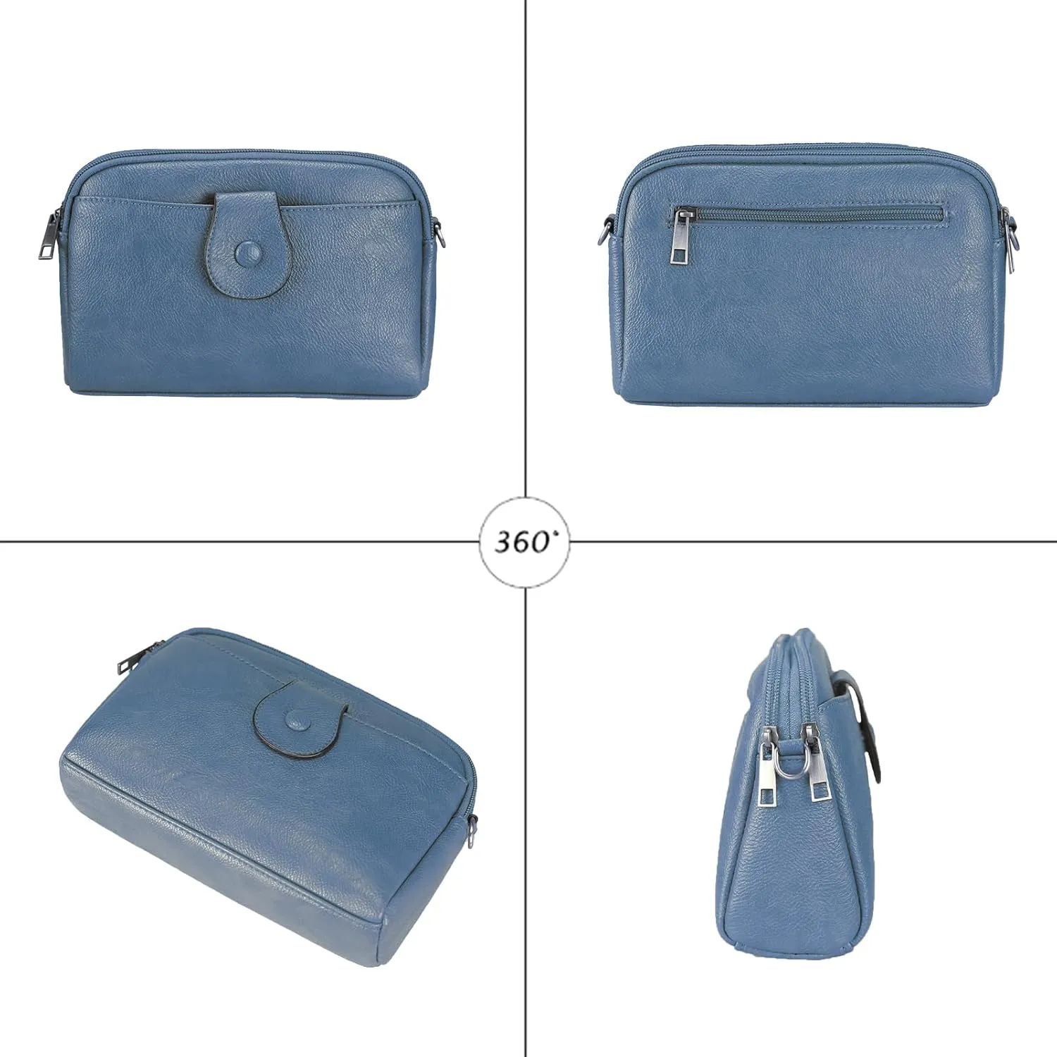 FUKUYIN Small Crossbody Bags for Women Vegan Leather Shoulder Purses Women's Crossbody Handbags