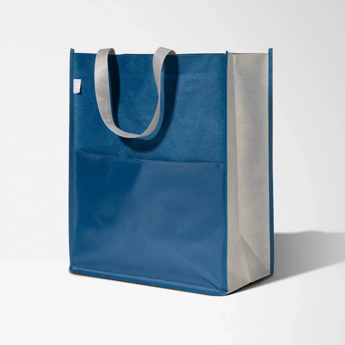 Full Color Recycled Plastic Rayna Tote with Pocket