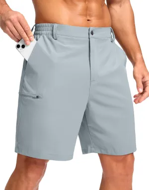 G Gradual Men's Casual Shorts 7"/ 9" Lightweight 4 Pockets Stretch Quick-Dry Summer Shorts for Golf Work Hiking Trips