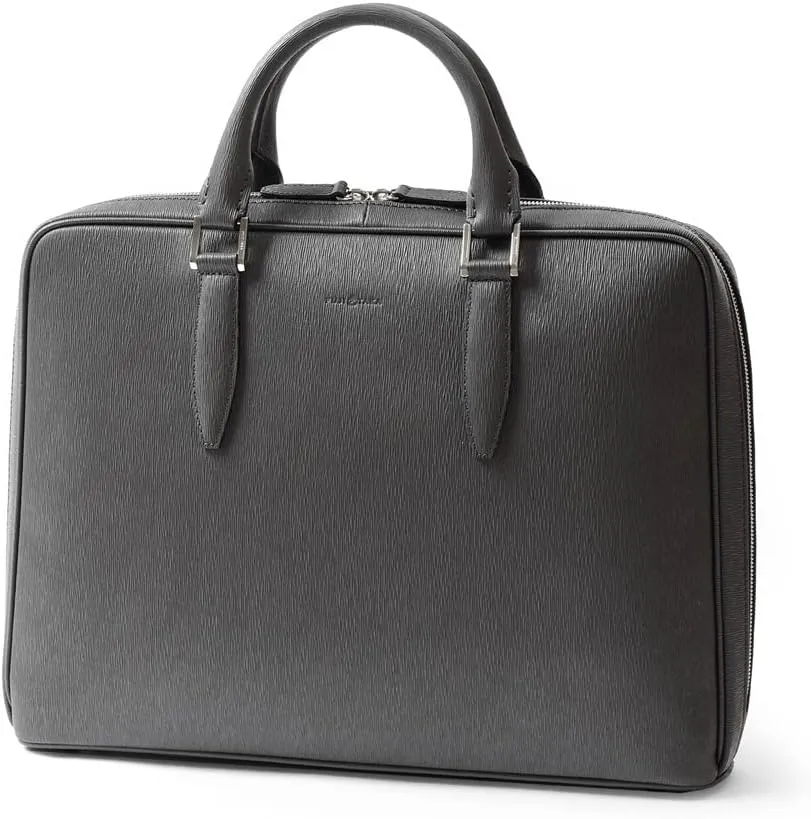 Genuine Leather Briefcase A4, New Jade, Made In Japan, No.622511