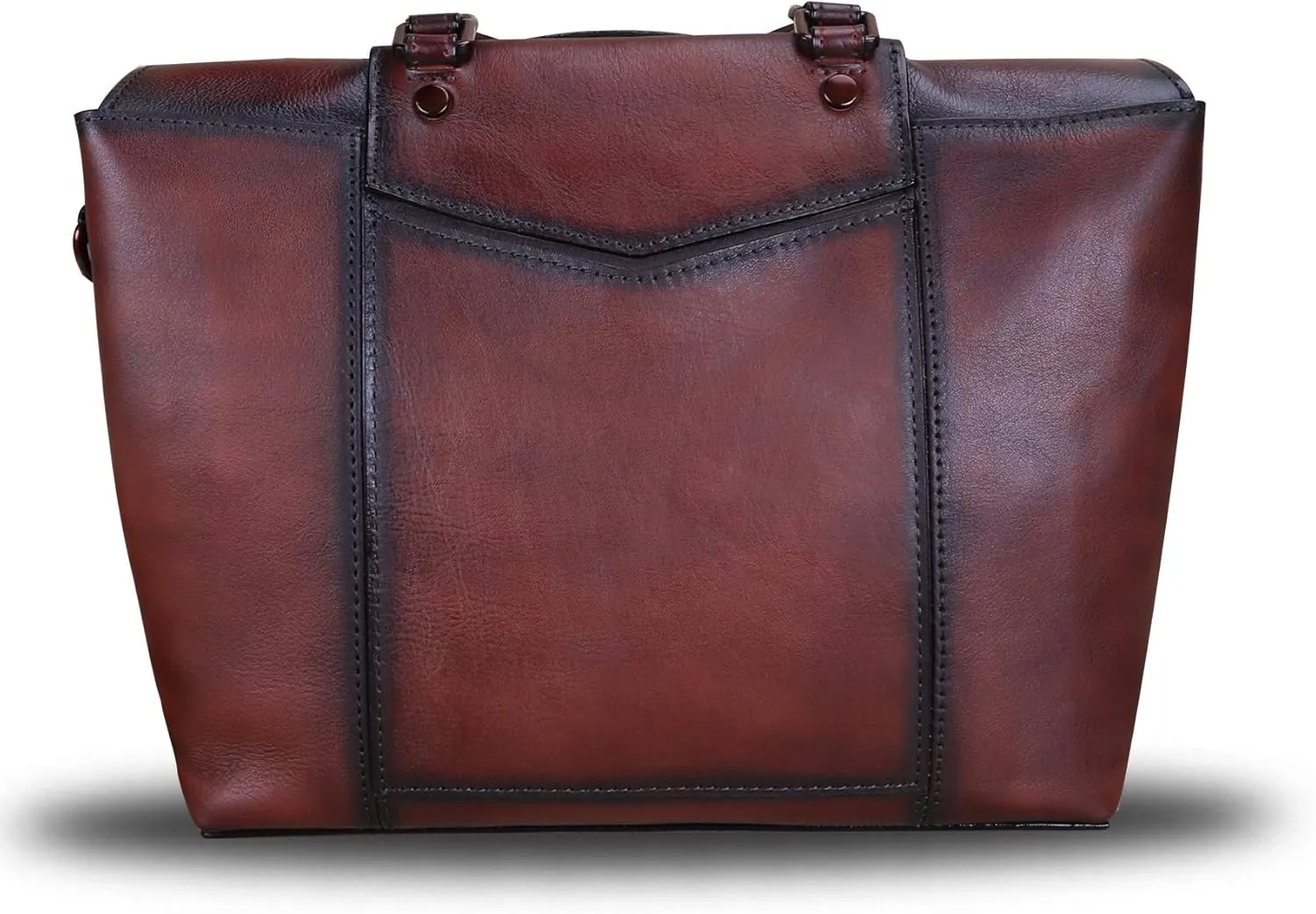 Genuine Leather Satchel Purses Handbags for Women Large Capacity Shoulder Bags Lady Work Top Handle Crossbody Bag