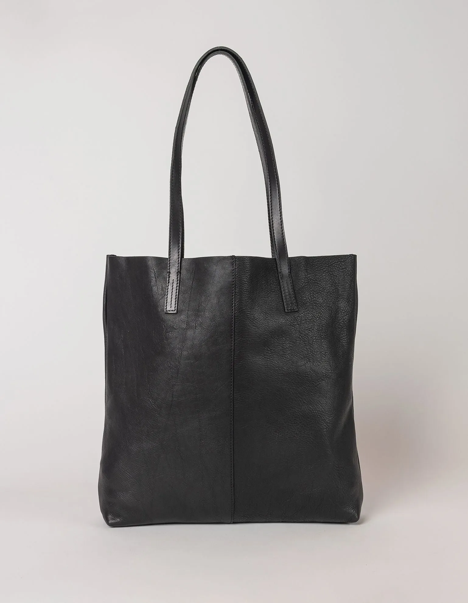 Georgia - Black Soft Grain Leather