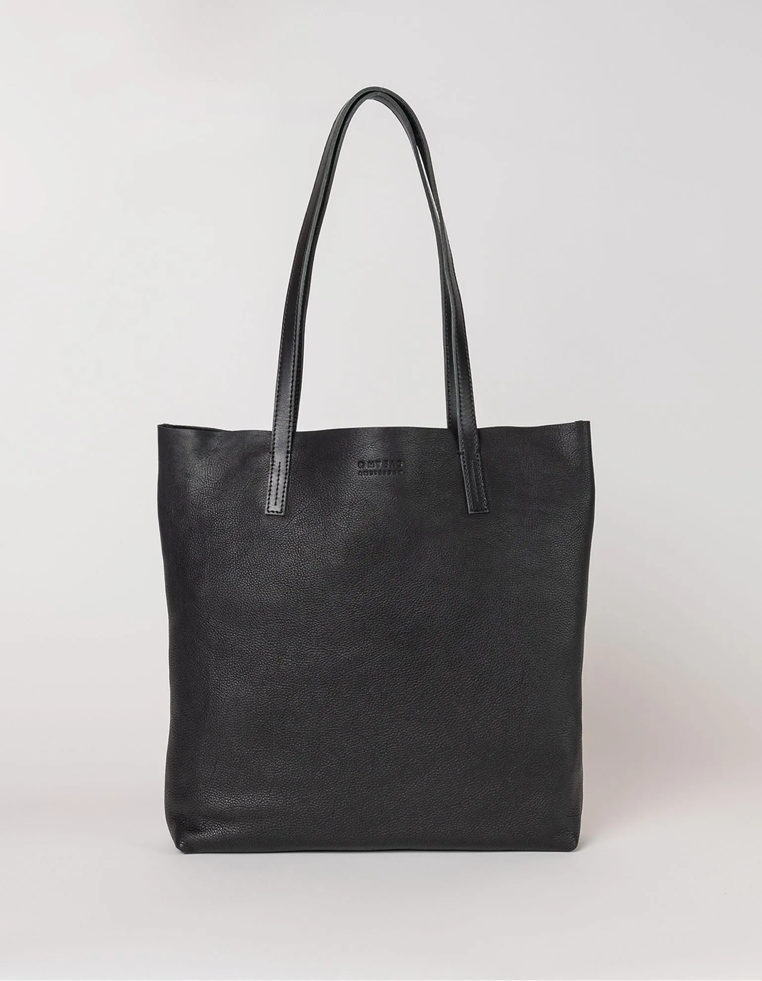 Georgia - Black Soft Grain Leather