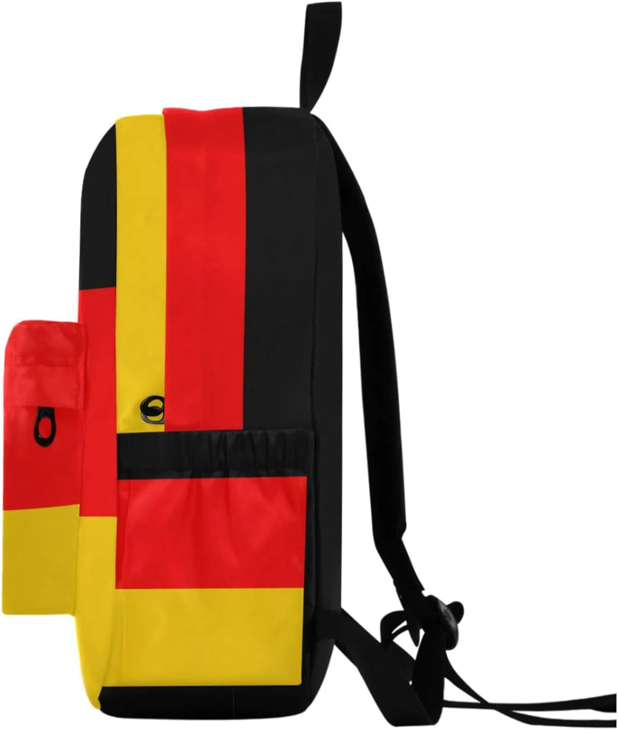 Germany Flag Large Portable Laptop Backpack Durable Travel Computer Bag for Men Women School Bookbag Work