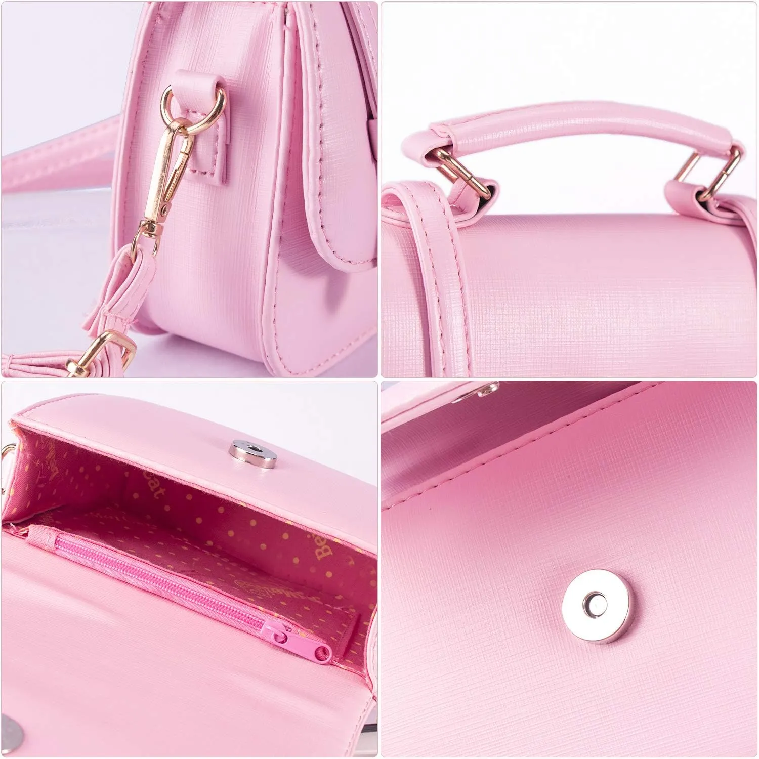 Girls Purse for Kids Crossbody Cute Princess Handbags Shoulder Bag for Toddler Little Girl Gifts