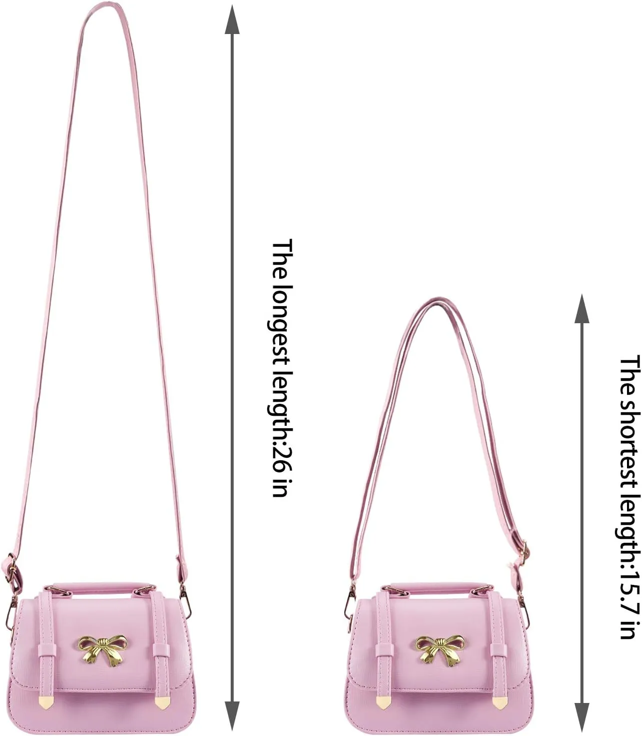 Girls Purse for Kids Crossbody Cute Princess Handbags Shoulder Bag for Toddler Little Girl Gifts