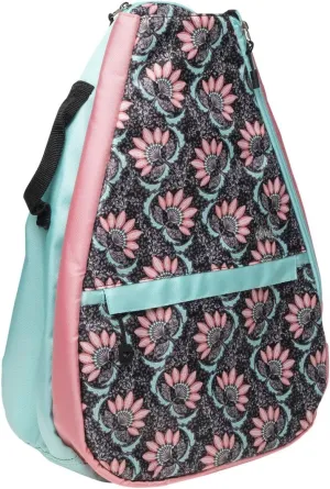 Glove It Tennis Backpack for Women, Lightweight Ladies Tennis Bag & Sling Backpack for 2 Racquets, Balls, Water Bottle