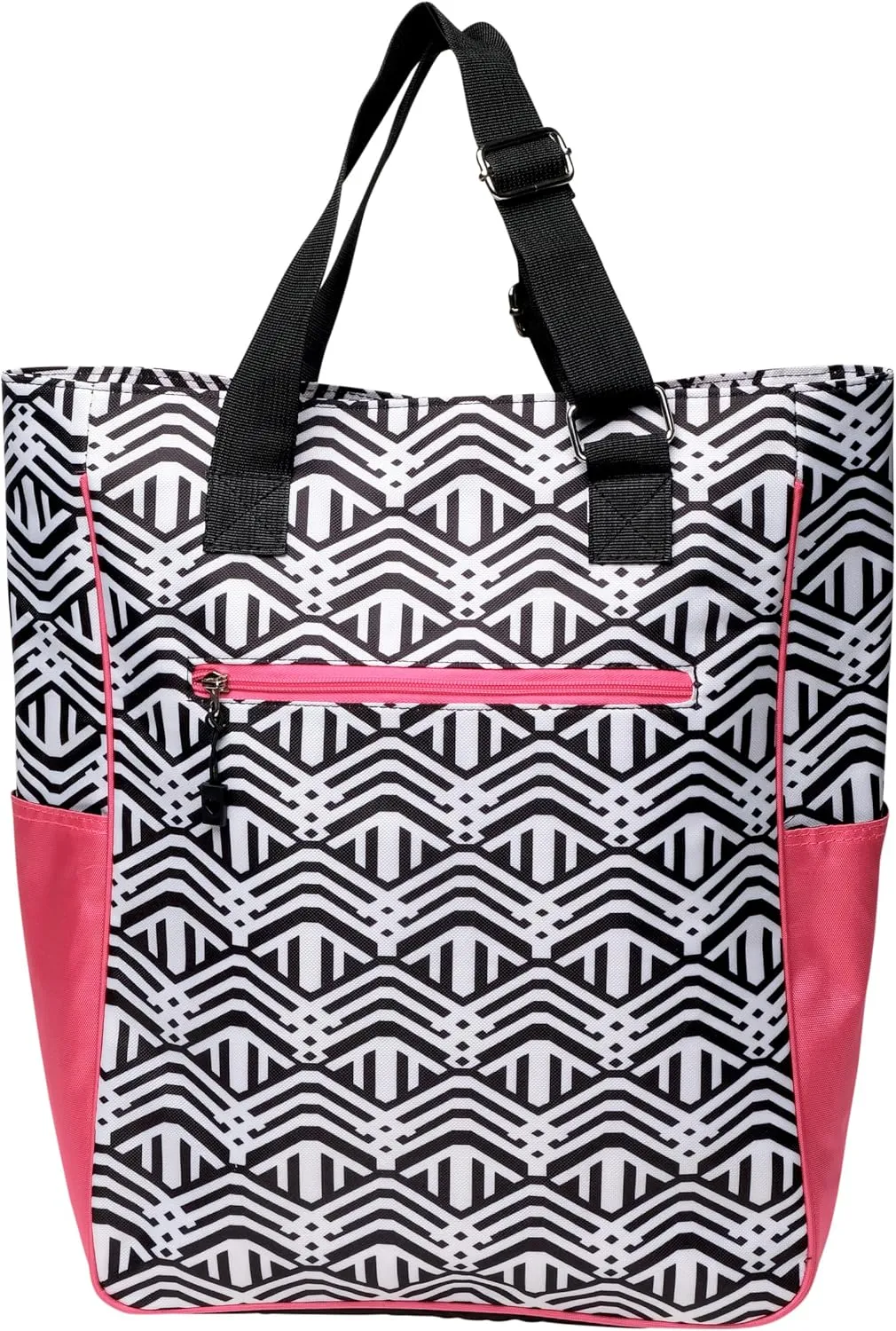 Glove It Tennis Tote Bag, Tennis Bag for Women, Ladies Sports Shoulder Bag, Large Tote with 6 Pockets, fits 2 Rackets.