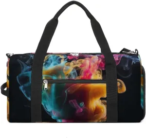 Gym Bag Melt In The Water Duffel Bag for Men Women Overnight Bag with Shoe Compartment Workout Bags