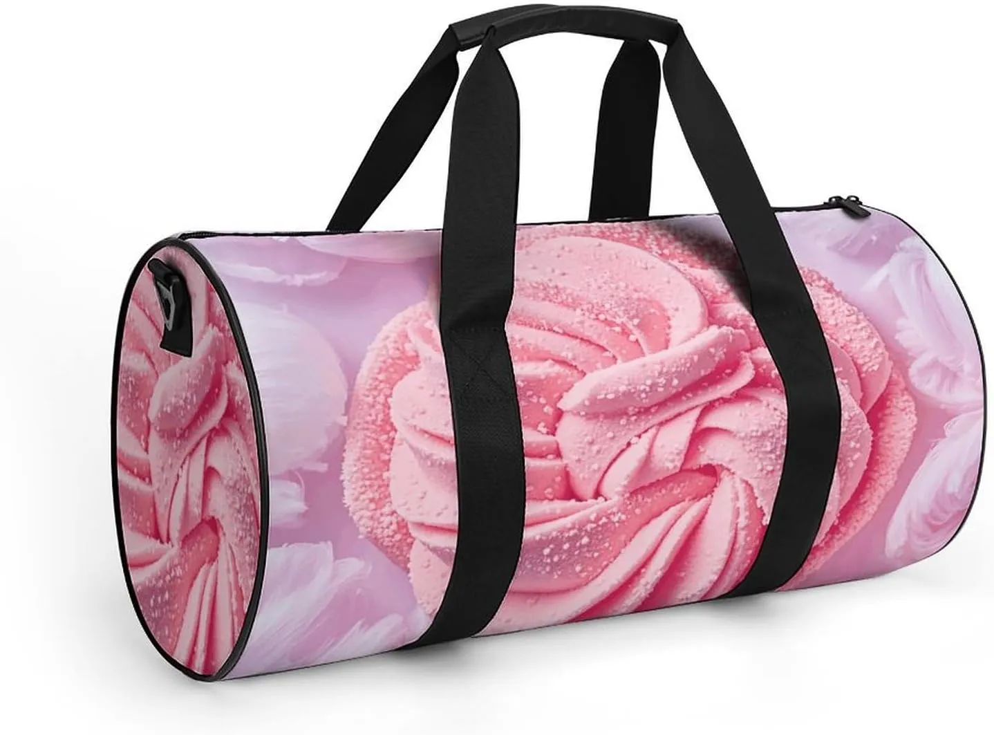 Gym Bags Small Cotton Candy Duffel Bag Overnight Bag with Shoe Compartment Carryon Bag for Men Women