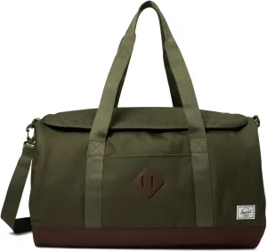 Herschel Supply Co. Unisex Heritage Duffle, Standard - 40L, Ivy Green/Chicory Coffee