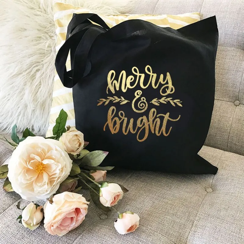 Holiday Canvas Totes