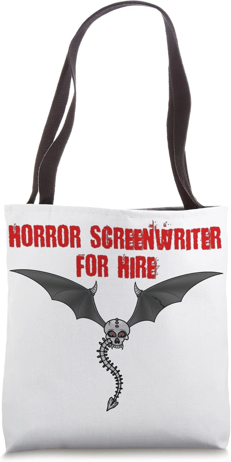 Horror Screenwriter For Hire Tote Bag