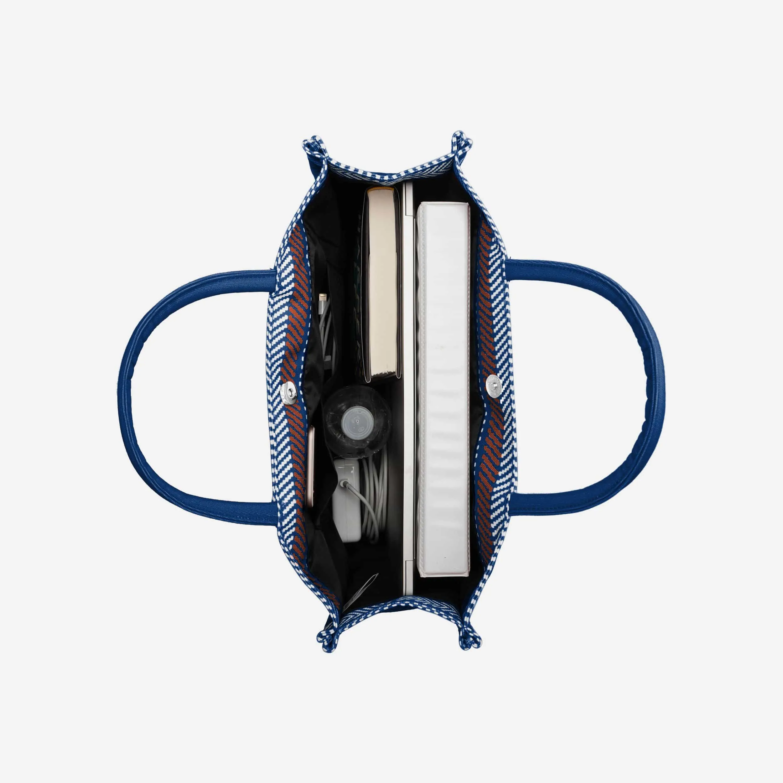 Houston Astros Stitch Pattern Canvas Tote Bag
