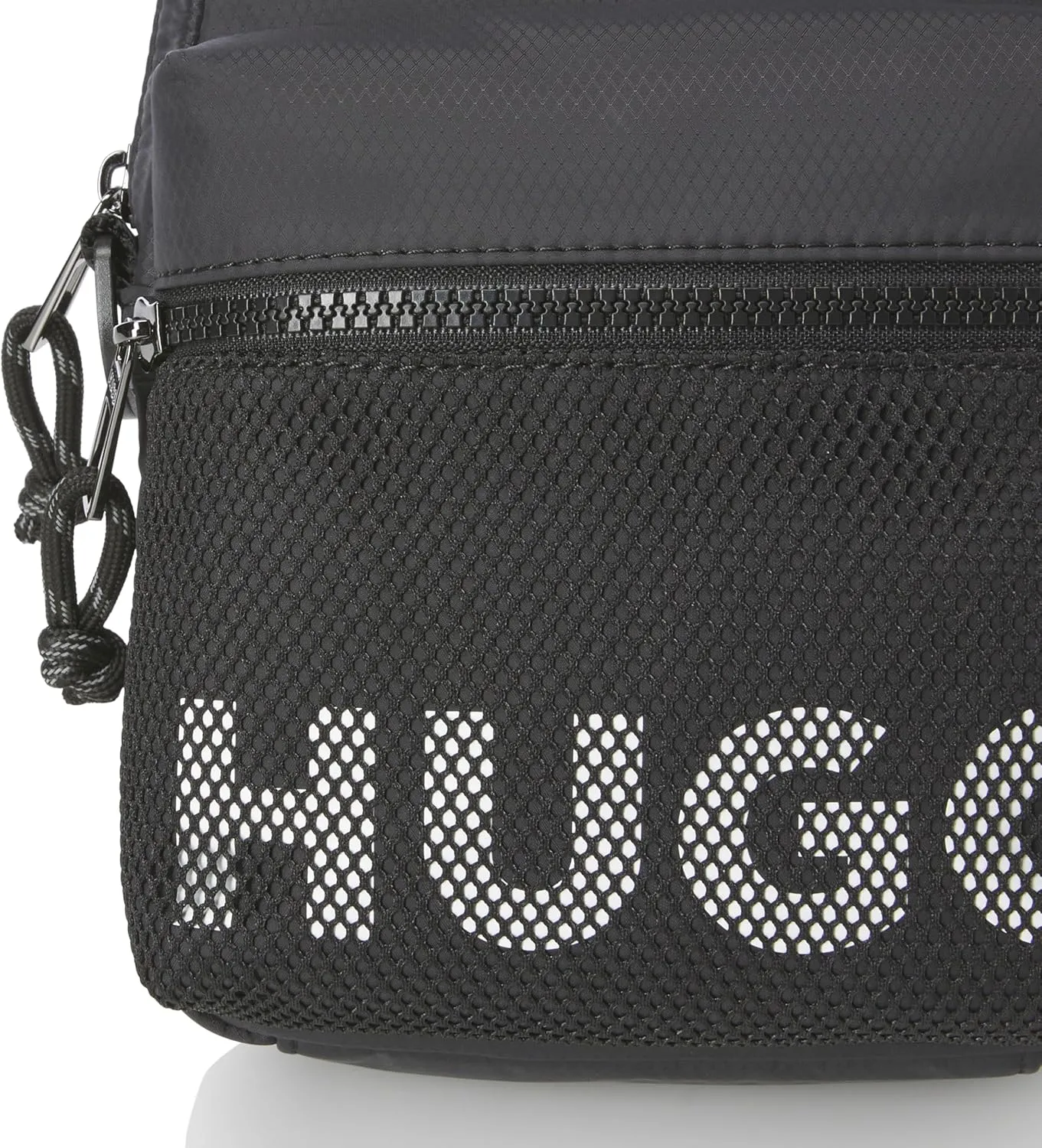HUGO Mesh Logo Small Crossbody Bag