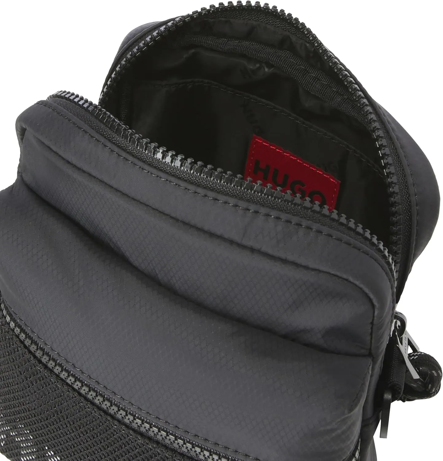 HUGO Mesh Logo Small Crossbody Bag