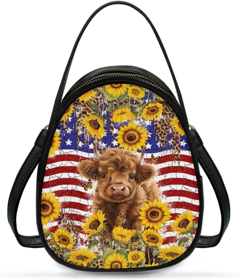 HUGS IDEA Small Crossbody Phone Bag for Women Quilted Purse Leather Cell Phone Cross Body Wallet