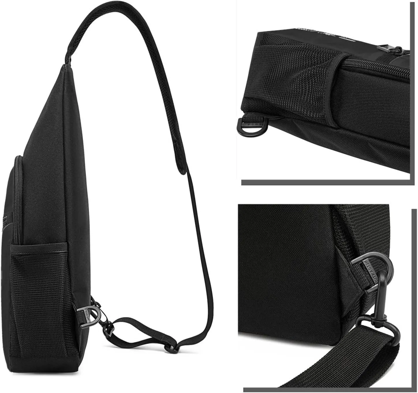 I Don't Speak Idiot Chest Bag Adjustable Leisure Travel Crossbody Shoulder Bag Unisex