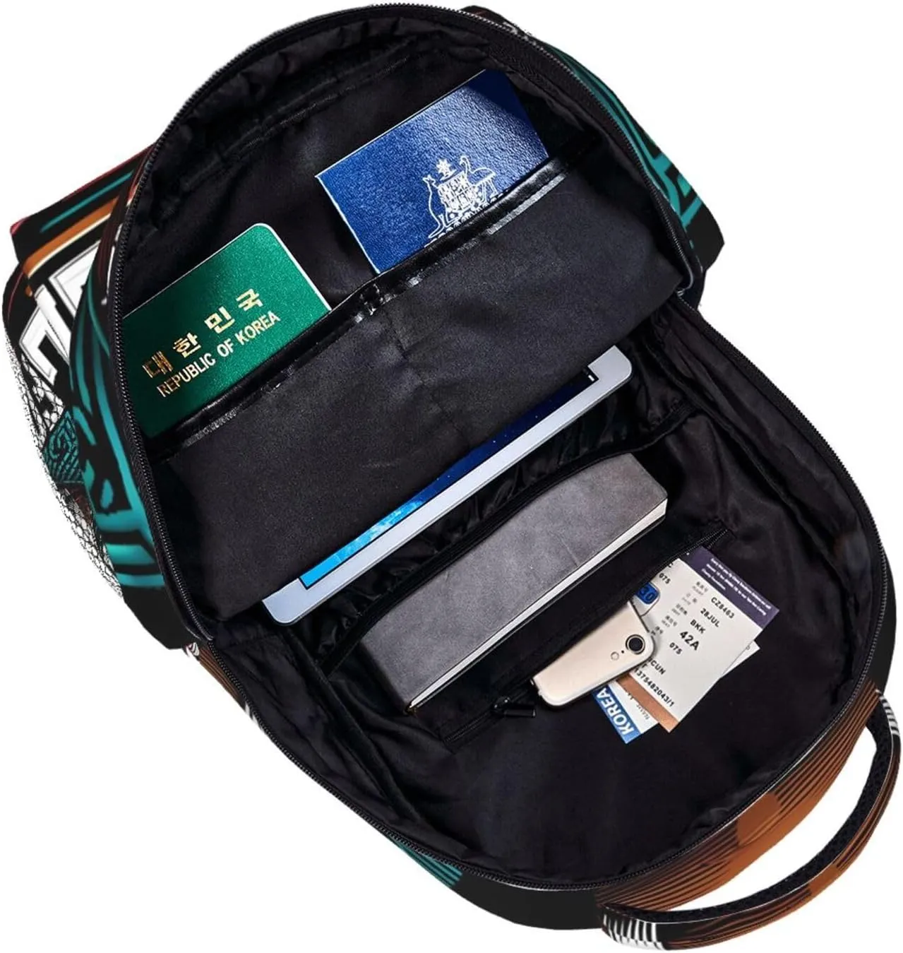 I Love Football Backpack Casual Laptop Backpack Lightweight Double Shoulder Bag Travel Daypack For Women Men