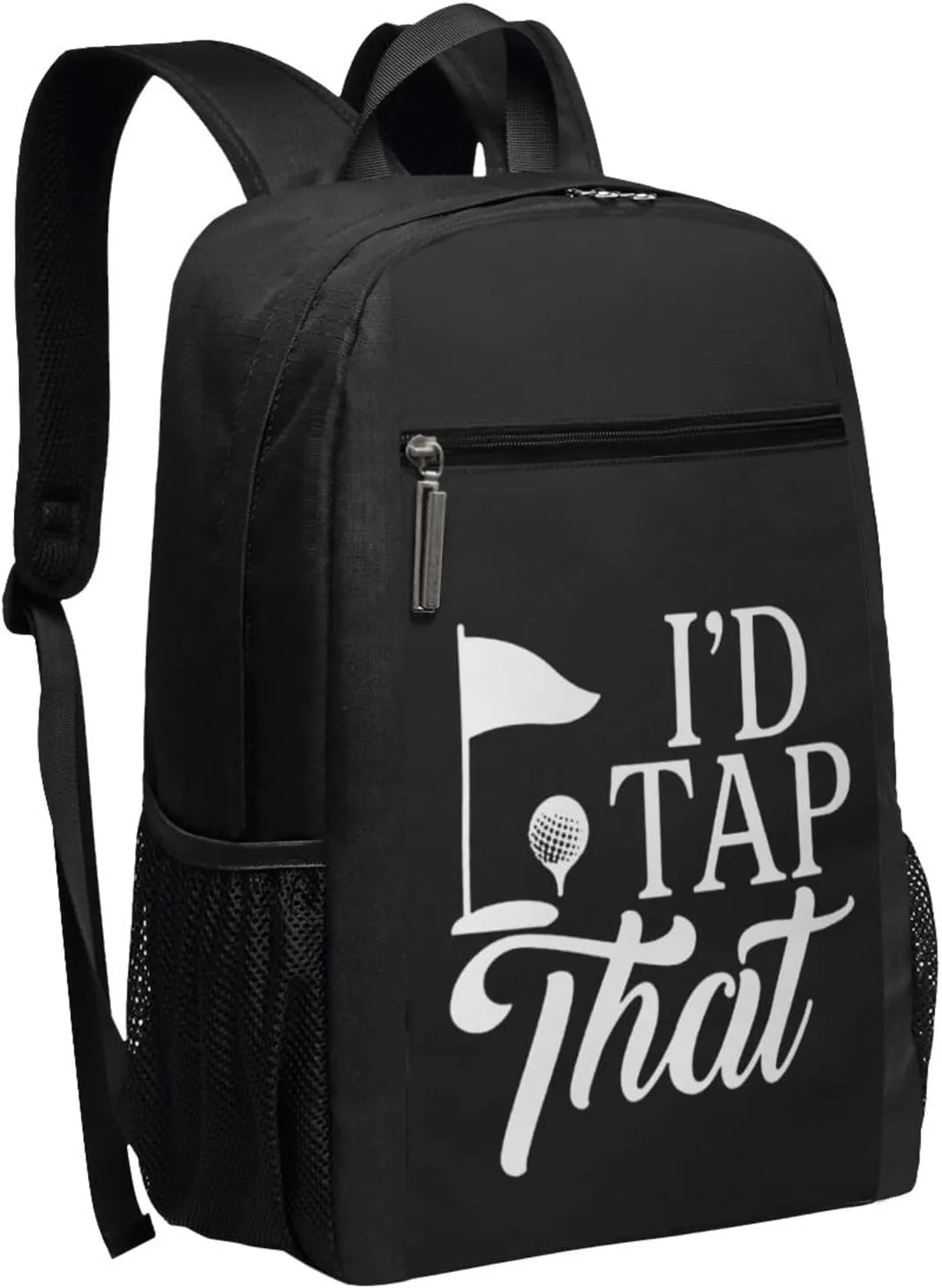 I'D Tap That Golf Backpack 17 Inch For Travel Laptops Backpack