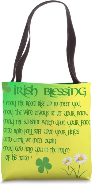 Irish Blessing Tote Bag