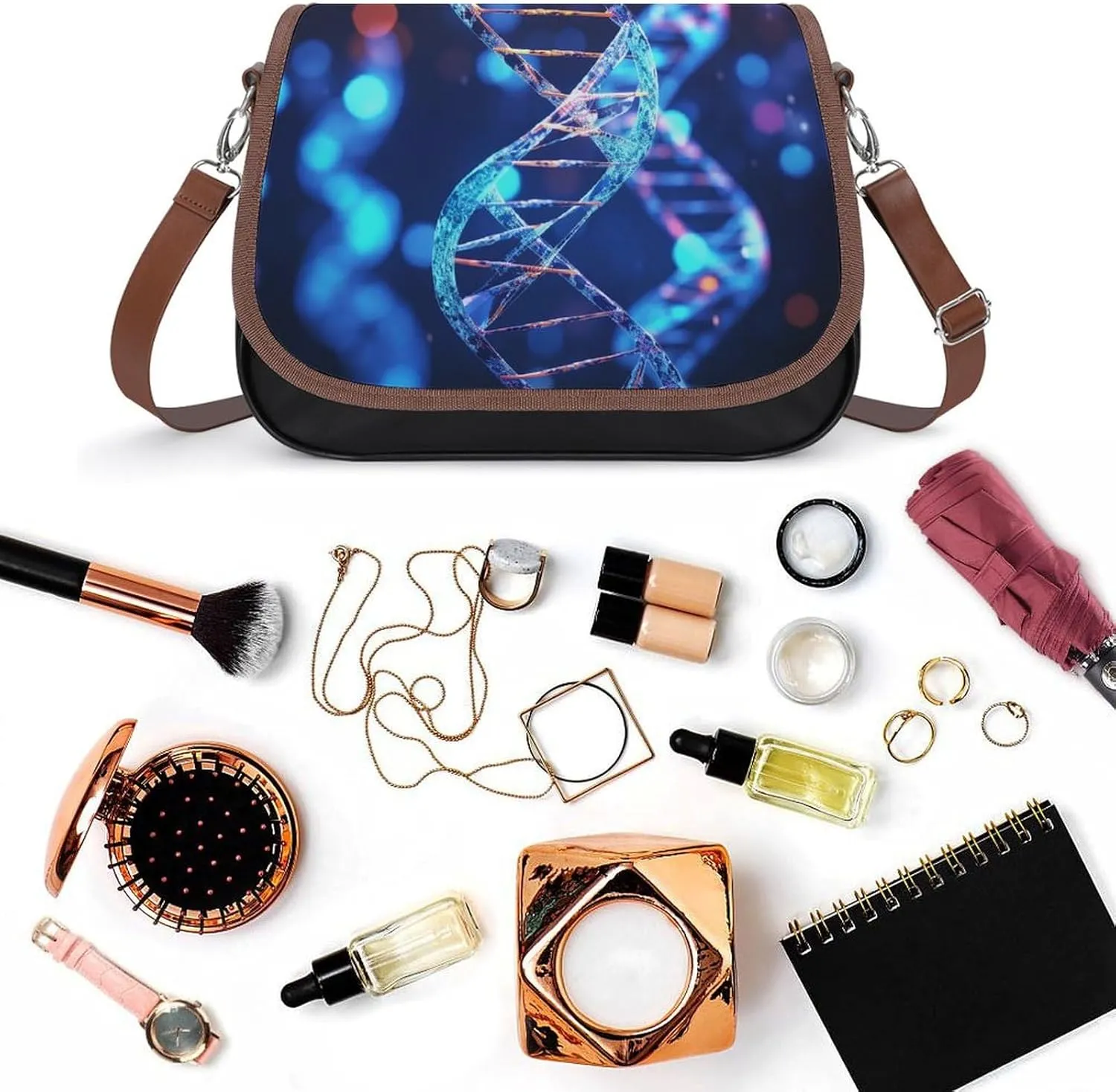 Jet Engine Crossbody Bags for Women,PU Leather Tote Bag for Women,Shoulder Bag Purse for Work Shopping Travel