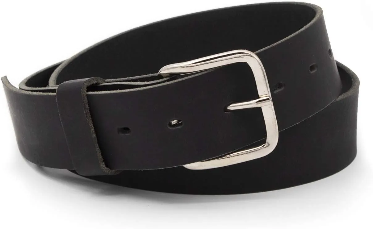 Journeyman Leather Belt | Made in USA | Mens Leather Belt | Full Grain Leather Belts for Men