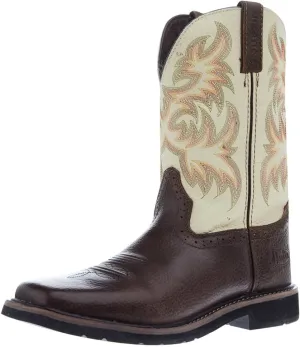 Justin Original Work Men's Stampede, Copper Kettle Cowhide, 9.5 D US
