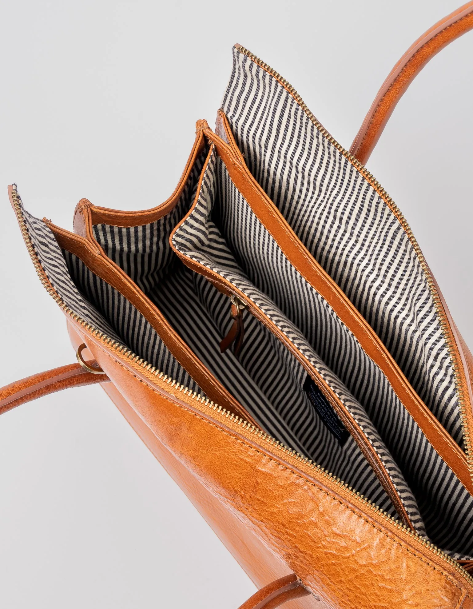 Kate - Cognac Stromboli Leather