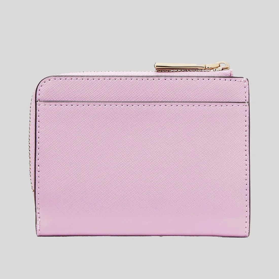 KATE SPADE Madison Small L Zip Wallet Berry Cream RS-KH615
