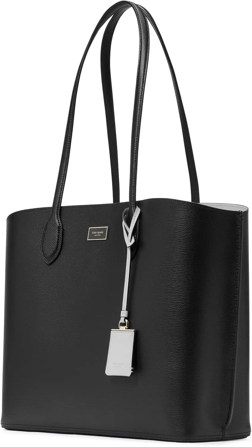 kate spade new york Suite Crossgrain Leather Large Work Tote