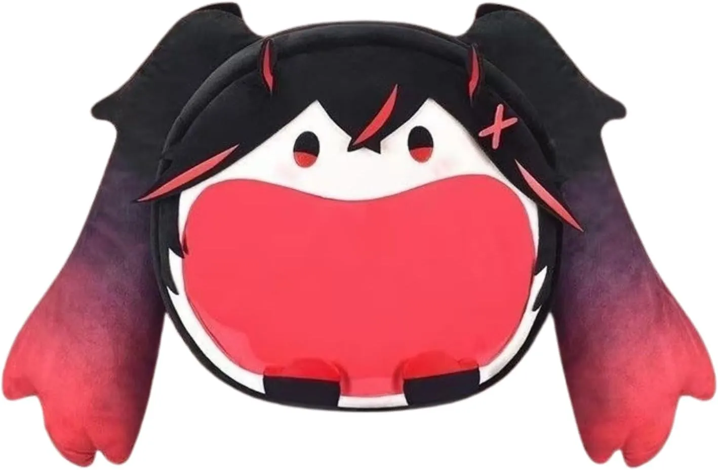 Kawaii Backpack with Kawaii Pin and Accessories, Comic-Con y2k Shoulder Bag Daypack cute Backpack Grunge Itabag Purse (Demon)