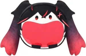 Kawaii Backpack with Kawaii Pin and Accessories, Comic-Con y2k Shoulder Bag Daypack cute Backpack Grunge Itabag Purse (Demon)