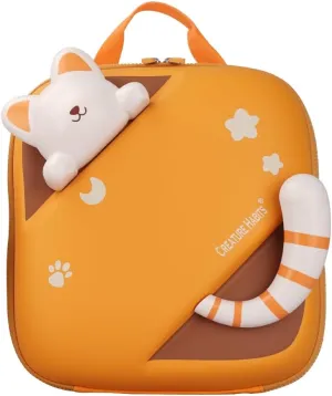Kids Cat kitty Backpack for Preschool, Cute Cat Bag Gift for Toddler, Travel kindergarten kitty Bag for Boys Girls Ages 3-8