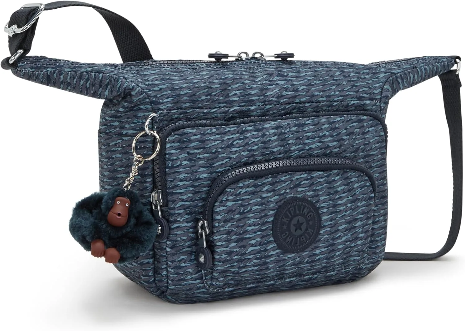 Kipling Women's Erica Crossbody, Jetset Traveller, Small Handbag, Polyester Bag