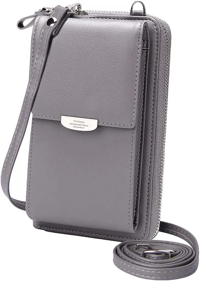 KUKOO Small Crossbody Bag Cell Phone Purse Wallet with Credit Card Slots for Women