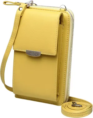 KUKOO Small Crossbody Bag Cell Phone Purse Wallet with Credit Card Slots for Women