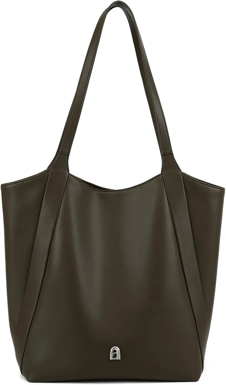 LA'FESTIN Leather Tote Bag for Women: Large Hobo Purses, Soft Leather Shoulder Bags, Large Capacity Work Bag