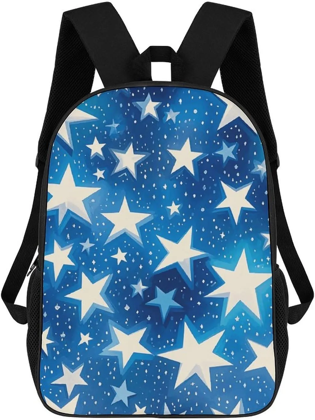 Laptop Backpack for Men Women Daypack Blue Shining Stars Pattern Computer Bag Travel Backpacks Laptop Bag