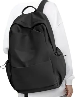 Large Black Backpack For Women Small Backpacks For School Bag School Backpack For College Bookbag For Women Waterproof Gym Backpack For Men Book Bags