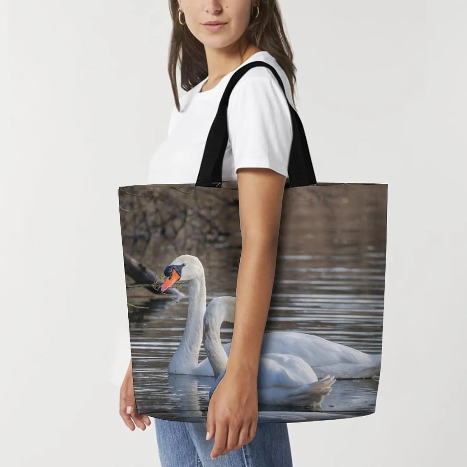 Large Capacity Shopping Tote Bag for Women, Girls