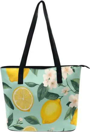 Large Capacity Tote Bag for Women, Women's Funny Lightweight Zipper Handbag for Shopping, Travel, Work